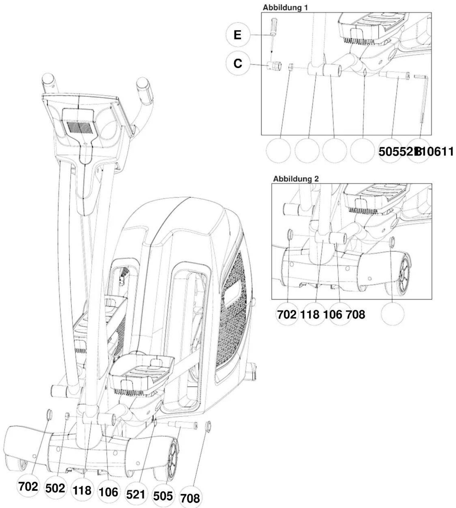 Maxxus Core-X 8.2 - Schritt 6: Montage der Knickgelenke - 1