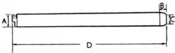 A B C D