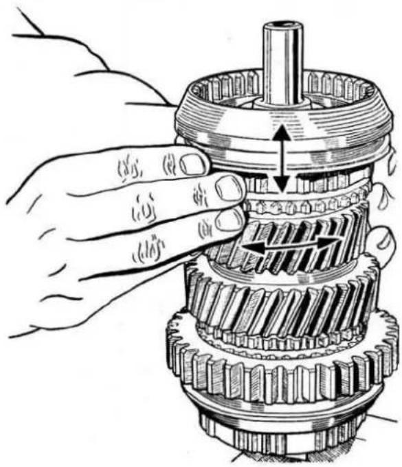 JAGUAR MK1 (1969) - Gearbox - reassembly of type GB and GBM - 10
