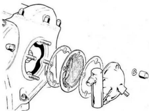 JAGUAR MK1 (1969) - Water pump - refitting - 1