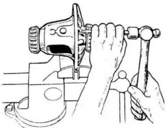 JAGUAR MK1 (1969) - Differential assembly, conventional type - dismantling - 4
