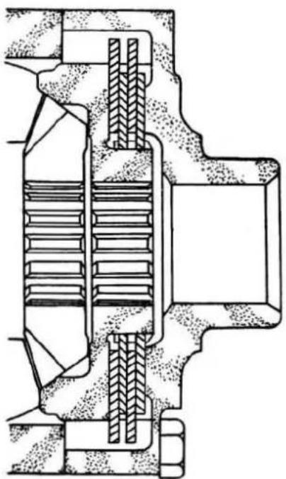 JAGUAR MK1 (1969) - Differential unit, conventional type - reassembly, adjustment and refitting - 13