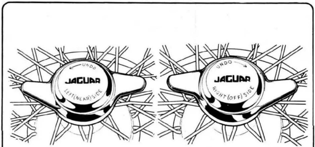 JAGUAR LEFT(NEAR)SIDE UNDO JAGUAR RIGHT(OFF)SIDE