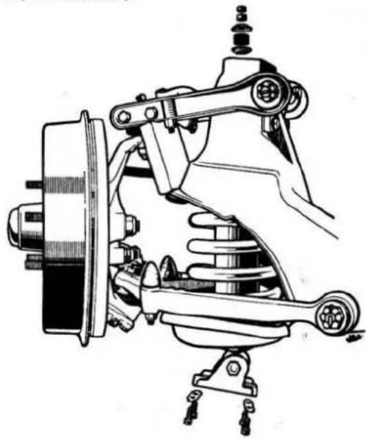 JAGUAR MK1 (1969) - FIG.11.2. FRONT SUSPENSION ASSEMBLY - 5