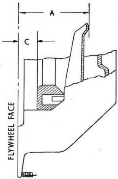 A C FLYWHEEL FACE