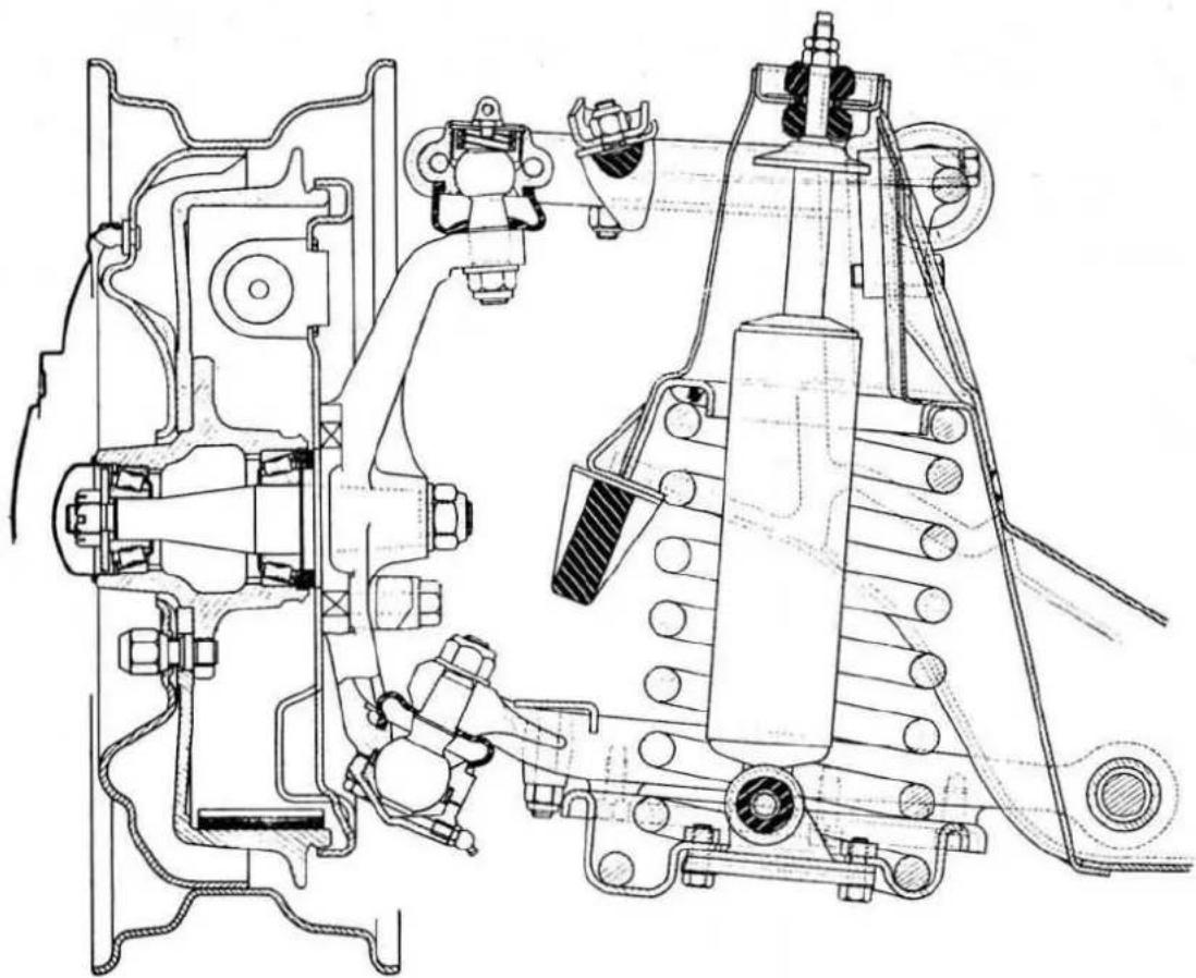 JAGUAR MK1 (1969) - Coil springs - removal and refitting - 1