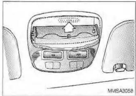 KIA Magentis (2003) - SUNGLASS HOLDER (IF EQUIPPED) - 1