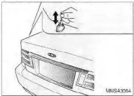 KIA Magentis (2003) - ANTENNA MANUAL ANTENNA (IF EQUIPPED) - 1