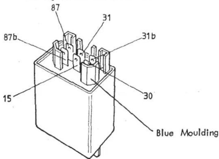 87 31 31b 87b 30 15 Blue Moulding