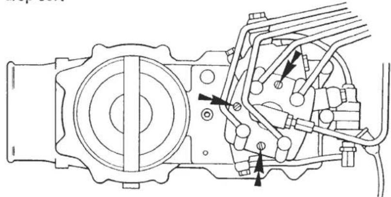 Technical line drawing of a mechanical assembly with no visible text or symbols