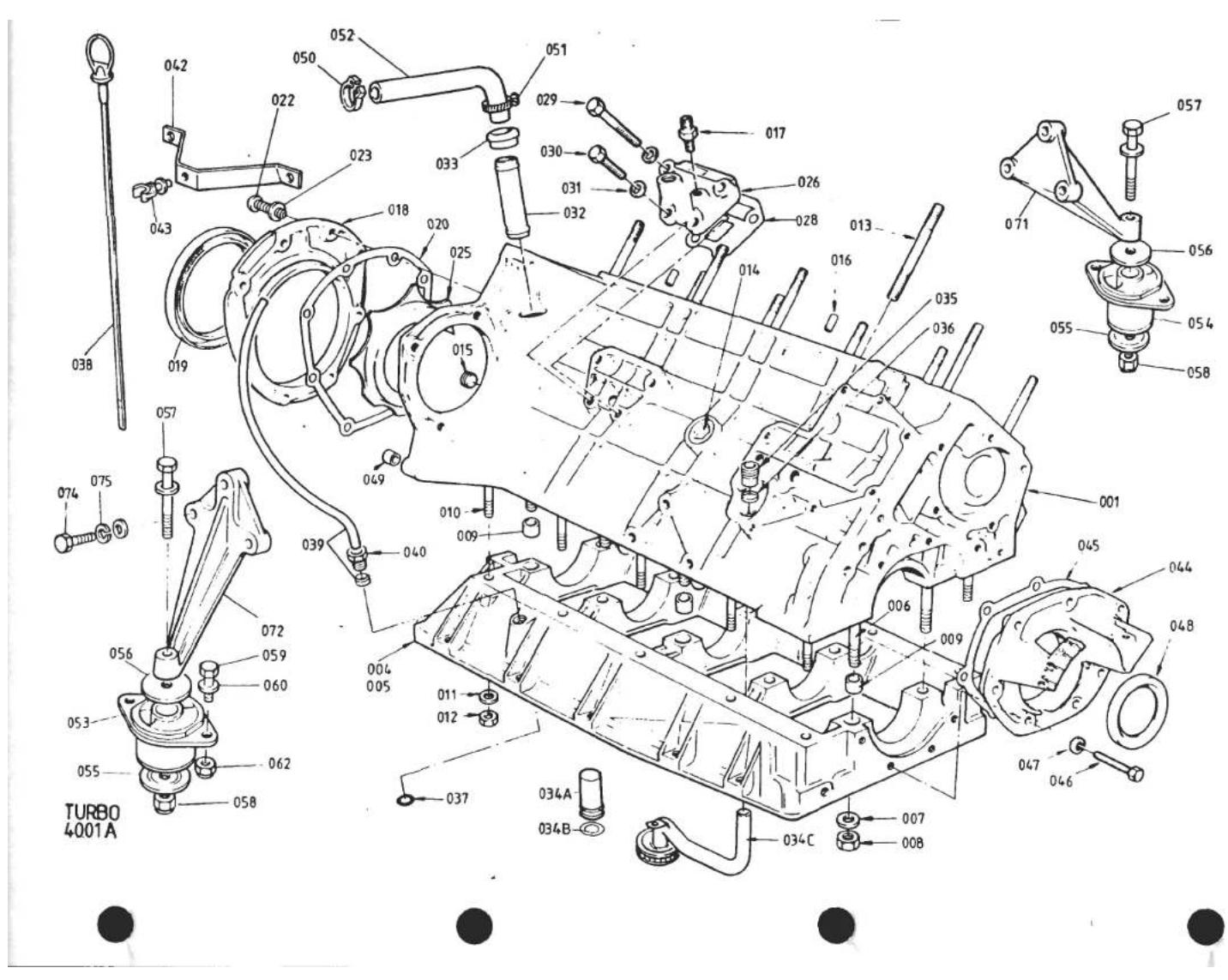 TURBO 4001A 038 042 050 052 022 023 033 018 020 025 015 019 057 074 075 056 059 060 053 055 062 058 039 049 040 010 009 004 005 011 012 037 034A 034B 034C 034B 035 036 017 026 028 013 016 014 029 030 031 032 057 056 054 058 047 046 045 044 048 046