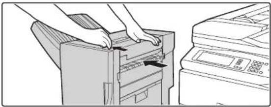 SHARP MX-3500N - Entsorgen von Lochabfällen (sofern eine Lochungseinheit installiert ist) - 1