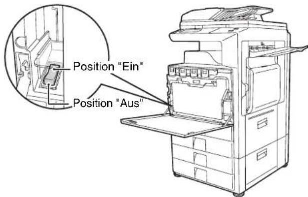 SHARP MX-4500N - Hauptschalter - 1
