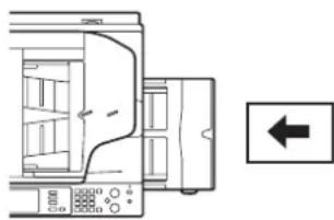 SHARP MX-4500N - Einlegen von Papier - 1