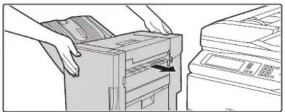 SHARP MX-4501N - Entfernen eines Heftklammernstaus - 16