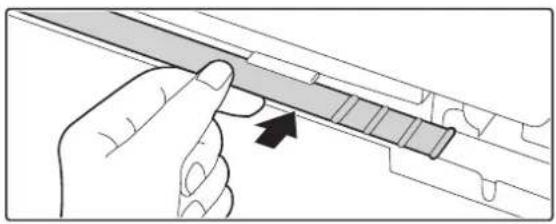 SHARP MX-4501N - Drücken Sie den Behälter für Abfall-Toner in das Gerät. - 1