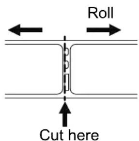 SEIKO 650SE - Prepare the Roll of Labels - 2