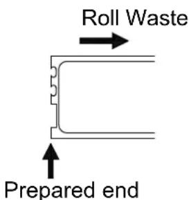 SEIKO 650SE - Prepare the Roll of Labels - 1