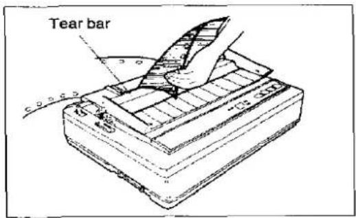 Tear bar