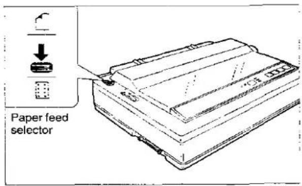Paper feed selector
