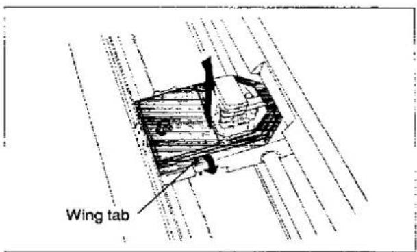 Wing tab