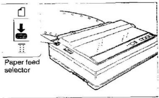 Paper feed selector