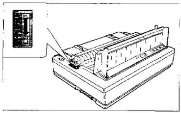 PANASONIC KX-P2023 - Installing the Ribbon Cassette - 4