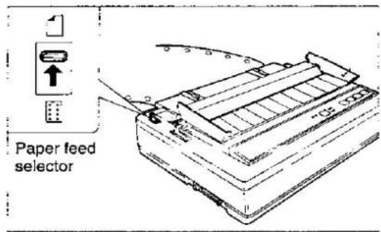 Paper feed selector