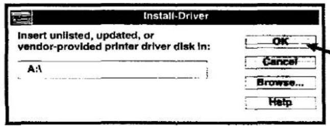 Install-Driver Insert unlisted, updated, or vendor-provided printer driver disk in: A:\ OK Cancel Browse... Help