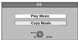 PANASONIC Diga DMR-EX72S - Insert a music CD. - 1