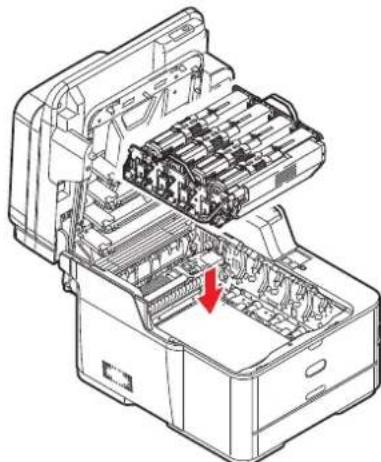 OKI MPS2731mc - ERSETZEN DES TRANSPORTBANDS - 6