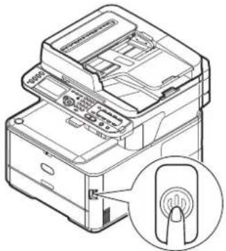 OKI MPS2731mc - EINSCHALTEN DES GERÄTS - 2
