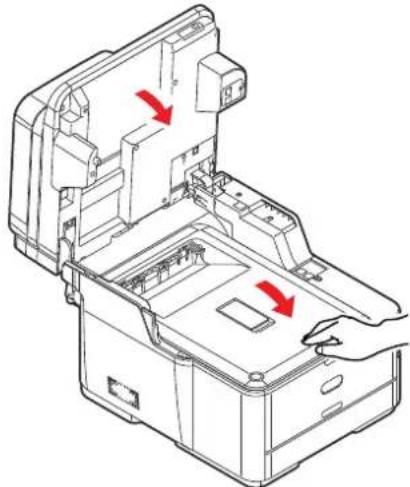 OKI MPS2731mc - ERSETZEN DES TRANSPORTBANDS - 7