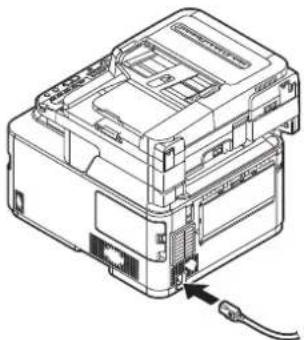 OKI MPS2731mc - EINSCHALTEN DES GERÄTS - 1