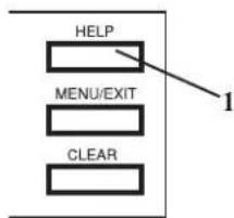 HELP MENU/EXIT CLEAR 1
