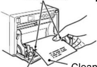 MITSUBISHI P93DE - USE OF CLEANING PAPER - 8
