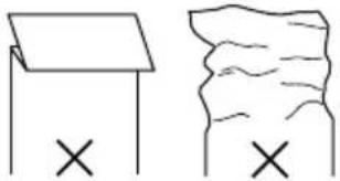 MITSUBISHI P93DE - Cut the paper end. - 2