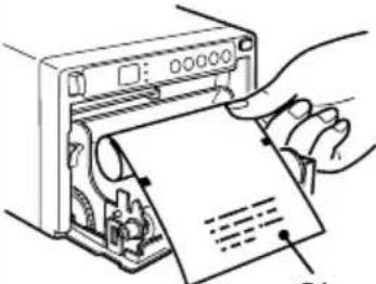 MITSUBISHI P93DE - USE OF CLEANING PAPER - 5