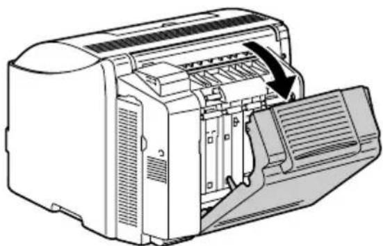 KONICA MINOLTA magicolor 2430 DL - Einzugswalzen der optionalen Duplexeinheit reinigen - 1