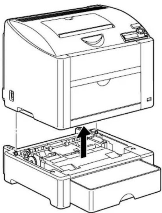KONICA MINOLTA magicolor 2430 DL - Einzugswalzen für Behälter 2 reinigen - 1