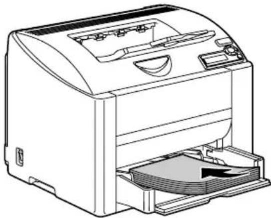 KONICA MINOLTA magicolor 2430 DL - Behälter 1 bei installierter Staubschutzabdeckung füllen - 3