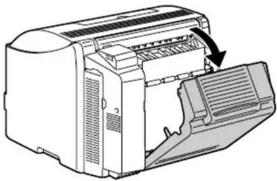 KONICA MINOLTA magicolor 2430 DL - Fehleinzug aus der optionalen Duplexeinheit beseitigen - 1