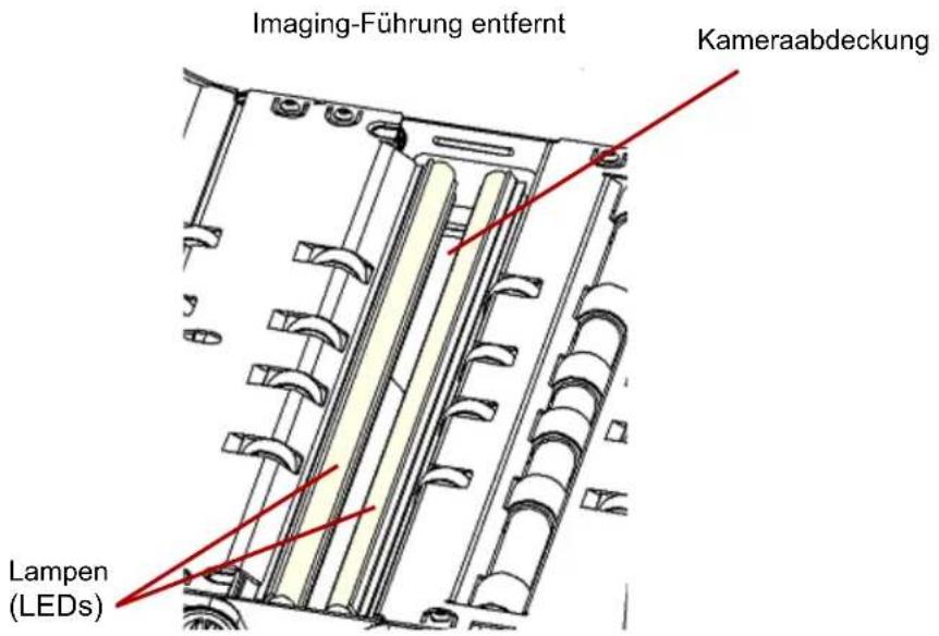 KODAK Ngenuity 9125DC - VORSICHT: Nehmen Sie nie die Imaging-Führung aus dem schwarzen Rahmen heraus. - 2