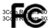 3COM Router 3032 - FCC Part 15 Class B Declaration of Conformity - 1