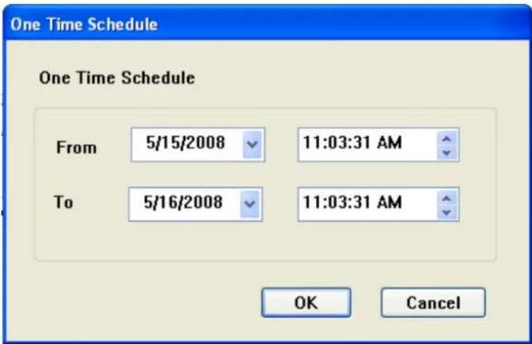 Edimax IC-3100W - 3-3-1-2 Schedule Recording - 2