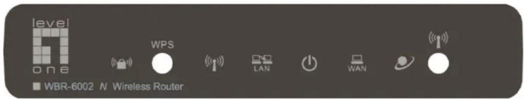 level one WPS LAN WAN WBR-6002 N Wireless Router