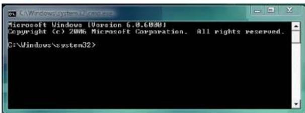 Microsoft Windows [Version 6.0.6080] Copyright (c) 2006 Microsoft Corporation. All rights reserved. C:\Windows\system32>