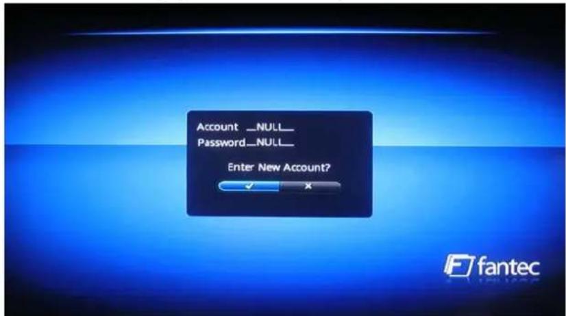 Account _NULL_ Password _NULL_ Enter New Account?