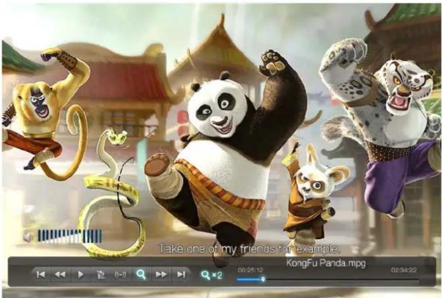 Take one of my friends for example. KongFu Panda.mpg 00:25:12 02:24:22