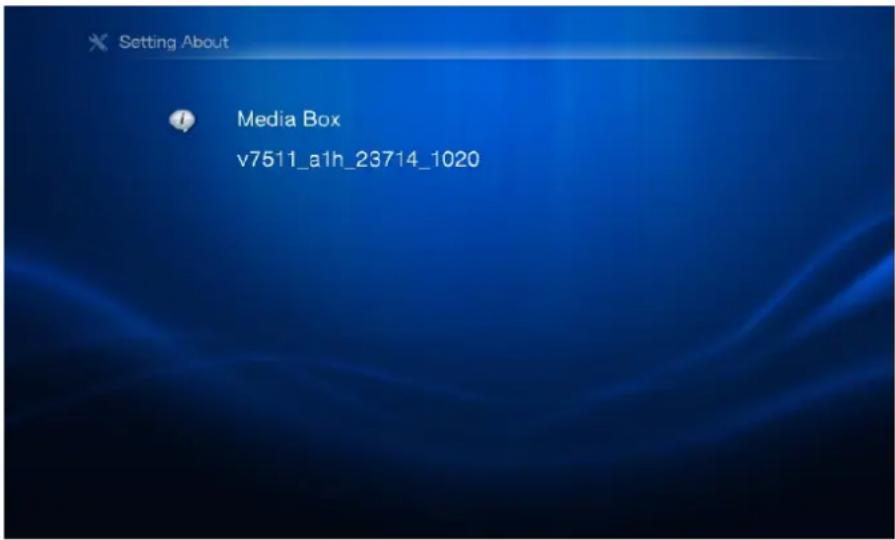 Setting About Media Box v7511_a1h_23714_1020